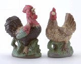 Image of PORC ROOSTER  HEN PAIR