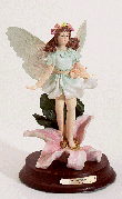 Image of ALAB FAIRY STANDING ON FLOWER