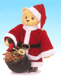 Image of ALAB SANTA TEDDY BEAR