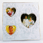 Image of PORC HEART COLLAGE PIC FRAME