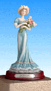 Image of ALAB LADY AND FLOWERS