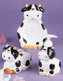 Image of 3-PC ALAB COW BATHROOM SET