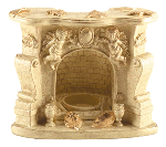 Image of ALAB. FIREPLACE CANDLE HOLDER