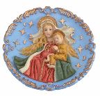 Image of ALAB. MARY  JESUS PLATE