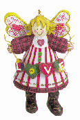 Image of ALAB. COUNTRY ANGEL ORNAMENT