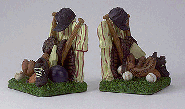 Image of ALAB. BASEBALL BOOK ENDS