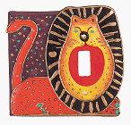 Image of ALAB. LION LIGHT SWITCH COVER