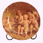 Image of 9 IN. PATCHWORK PLATE-CHILDREN
