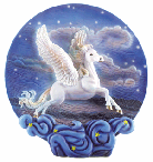 Image of ALAB. PEGASUS PLATE WITH STAND