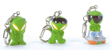 Image of ALAB. ALIEN KEY CHAINS