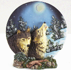 Image of ALAB HOWLING WOLF PLATE