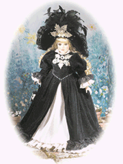 Image of 18 IN. PORC. VICT. DOLL-AUDREY