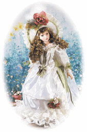 Image of 18 IN. PORC. VICT. DOLL-GWYNETH