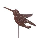 Image of RUSTED HUMMINGBIRD ON STICK