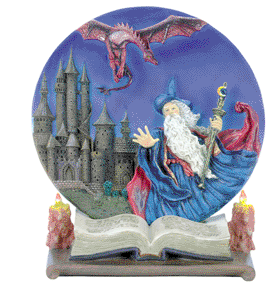 Image of ALAB. MERLIN  DRAGON PLATE