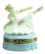 Image of PORC. BALLERINA HINGE BOX