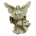 Image of ALAB. GARDEN ANGEL WALL FEEDER