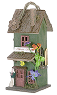 Image of FLOWER SHOPPE BIRDHOUSE