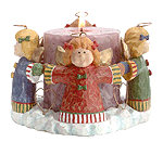Image of ALAB. ANGELS CANDLEHOLDER