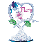Image of SPUN GLASS HUMMINGBIRD MOM