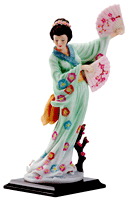 Image of ALAB. JAPANESE LADY W FANS