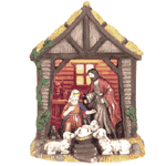 Image of PORC NATIVITY NIGHT LIGHT