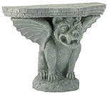 Image of ALAB. GARGOYLE WALL SHELF