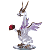 Image of COLOR GLASS DRAGON WWINGS