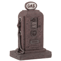 Image of ALAB. ANTIQUE GAS PUMP