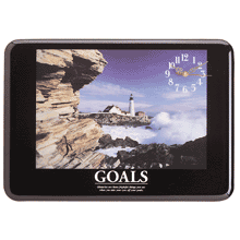 Image of GOALSLIGHTHOUSE WALL CLOCK