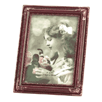 Image of SIM. ROSEWOOD PICTURE FRAME