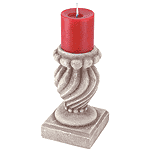 Image of ALAB SCALLOPED CANDLEHOLDER-PR