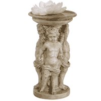 Image of ALAB. CHERUBIMS BIRDBATH