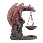 Image of PORCELAIN DRAGON OIL BURNER