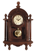 Image of WOOD WALL CLOCK WPENDULUM