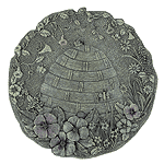 Image of ALAB BEEHIVE GARDEN WALL PLAQ