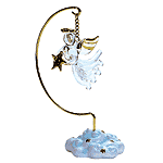 Image of SPUN GLASS ANGEL STARCLOUD