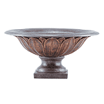 Image of ALAB BOWL WPEWTER  GOLD