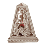 Image of ALAB NATIVITY CANDLE HOLDER