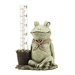 Image of ALAB. FROG RAIN GAUGE