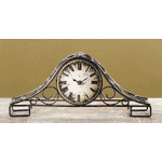 Image of METAL WIRE MANTLE CLOCK