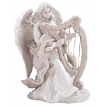 Image of LIDO Porc Angel Playing Harp
