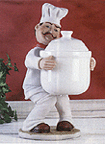 Image of Alab. Chef Holding Cookie Jar