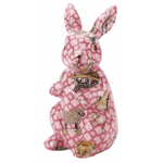 Image of PATCHWORK BUNNY-PINK CHECKERS