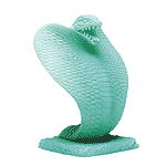 Image of ALAB. GLOW IN THE DARK COBRA