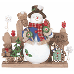 Image of ALAB. SNOWMAN  FENCE