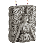 Image of Angel wwing sculpt candle