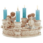 Image of ALAB CHERUBS CANDLEHOLDERS