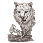 Image of ALAB WHITE TIGER WTIGER HEAD