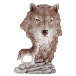 Image of ALAB TIMBER WOLF WWOLF HEAD